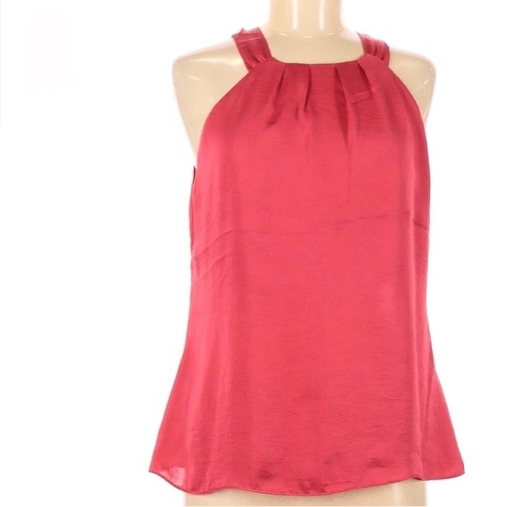 Violet and Claire rose halter blouse size large